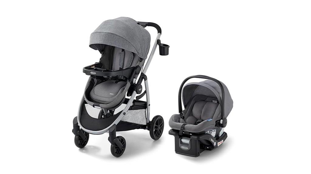 versatile travel system with car seat