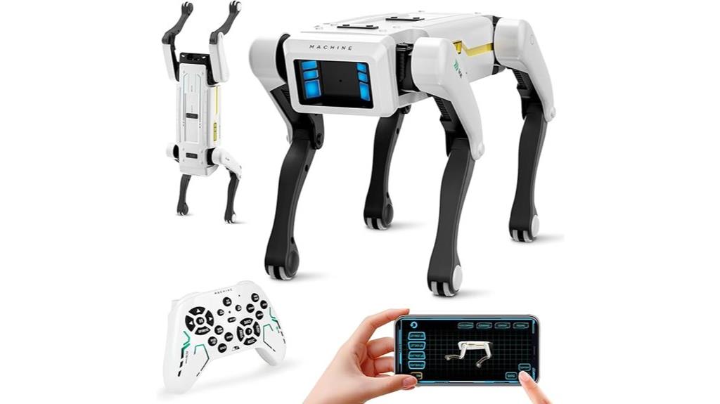 voice controlled robotic puppy