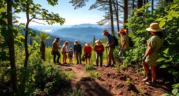 volunteer trail work vacations