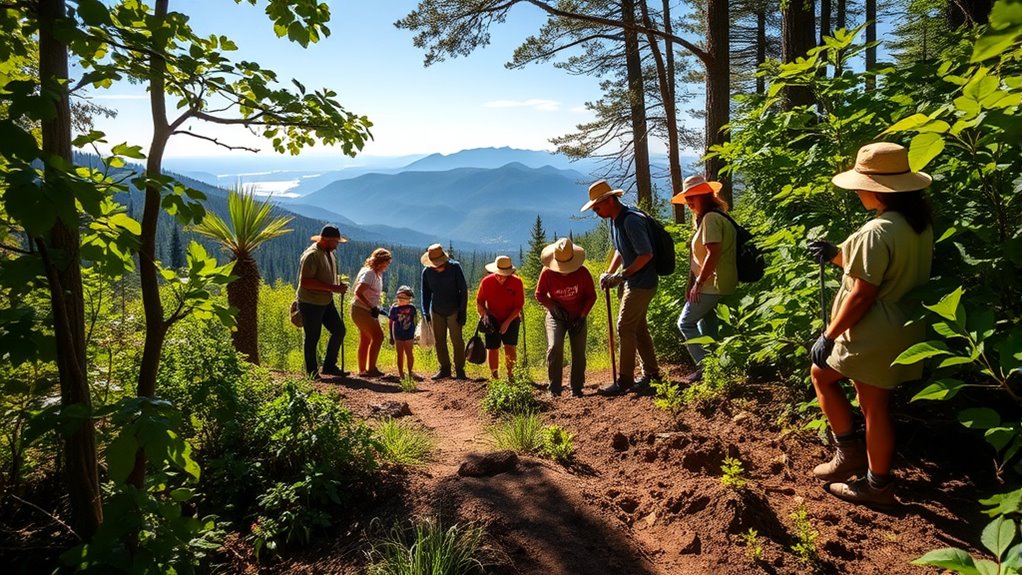 volunteer trail work vacations