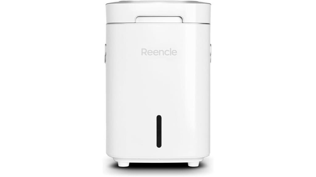 white electric composter