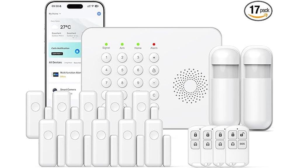 wireless 17 piece security kit