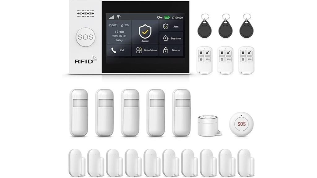 wireless 24 piece home security
