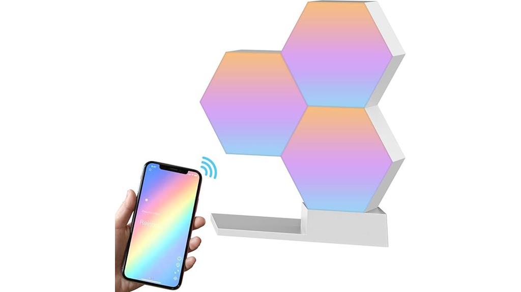 wireless hexagon led lights