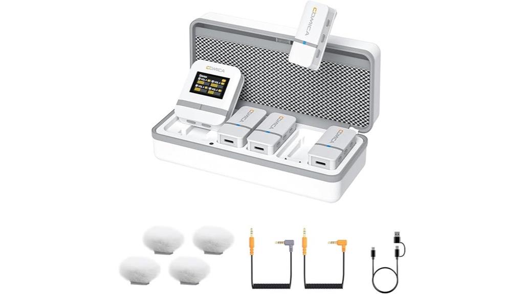 wireless lavalier microphone system