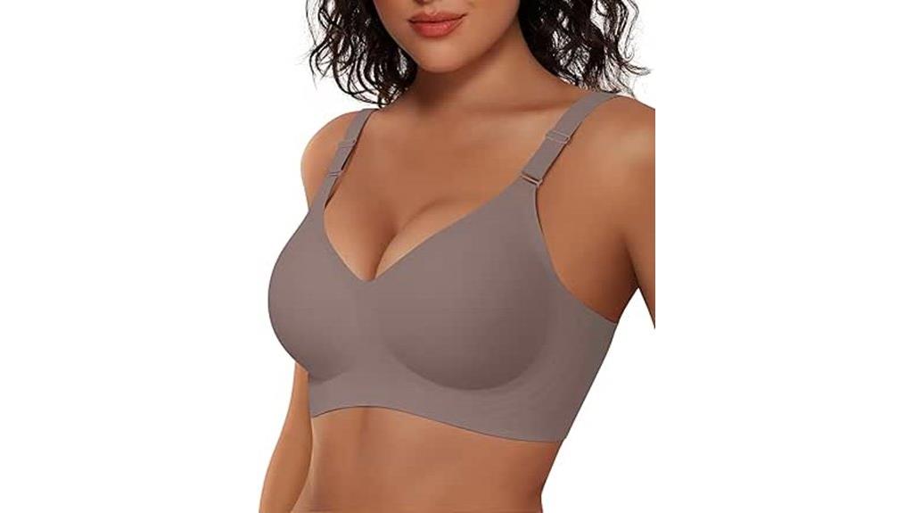 wireless push up bra
