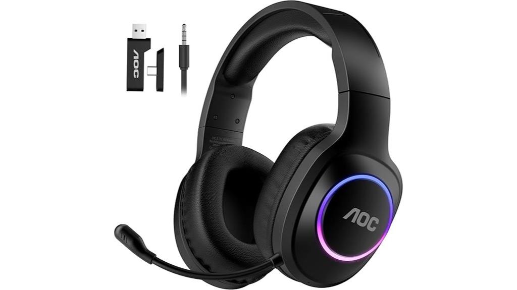 wireless rgb gaming headset