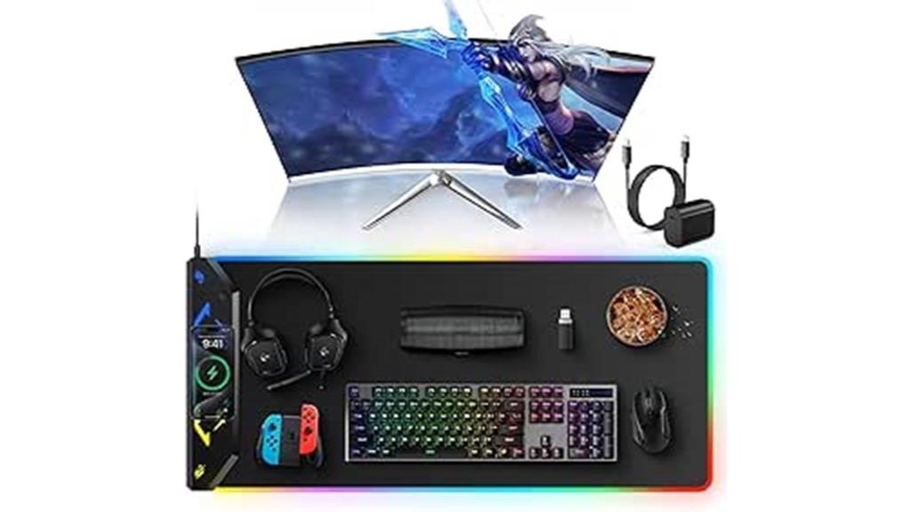 wireless rgb mouse pad
