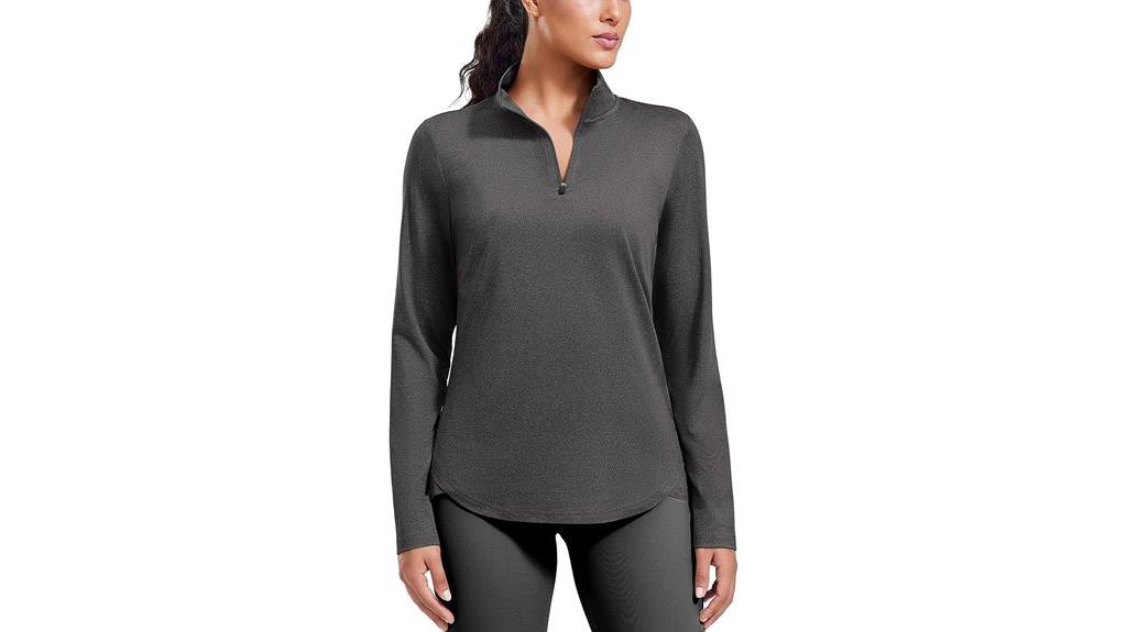 women s long sleeve athletic shirt