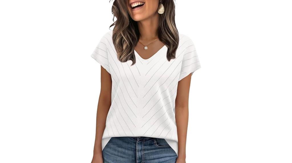 women s short sleeve sweater