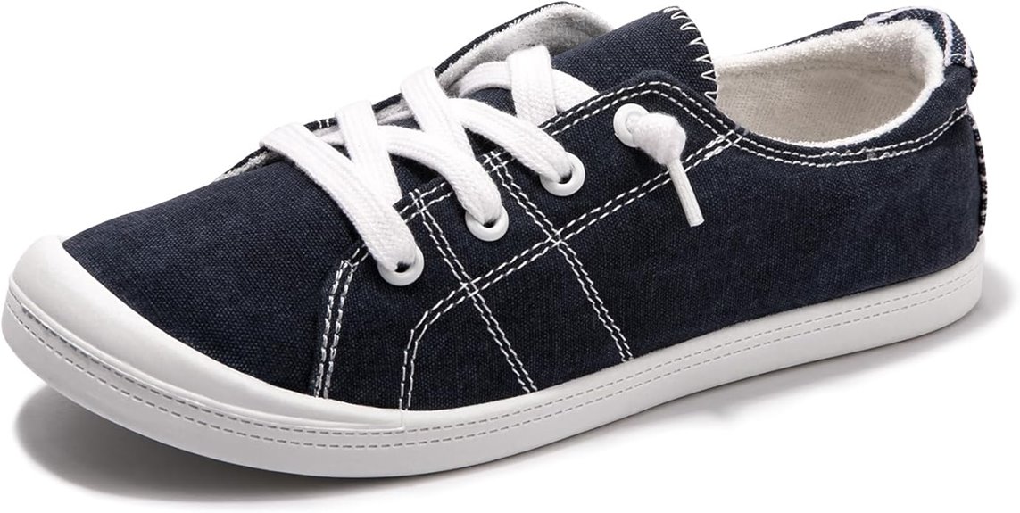 women s slip on canvas shoes