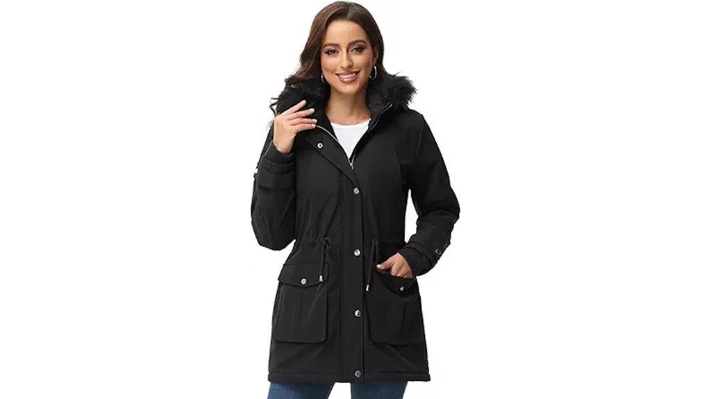 women s winter parka coat