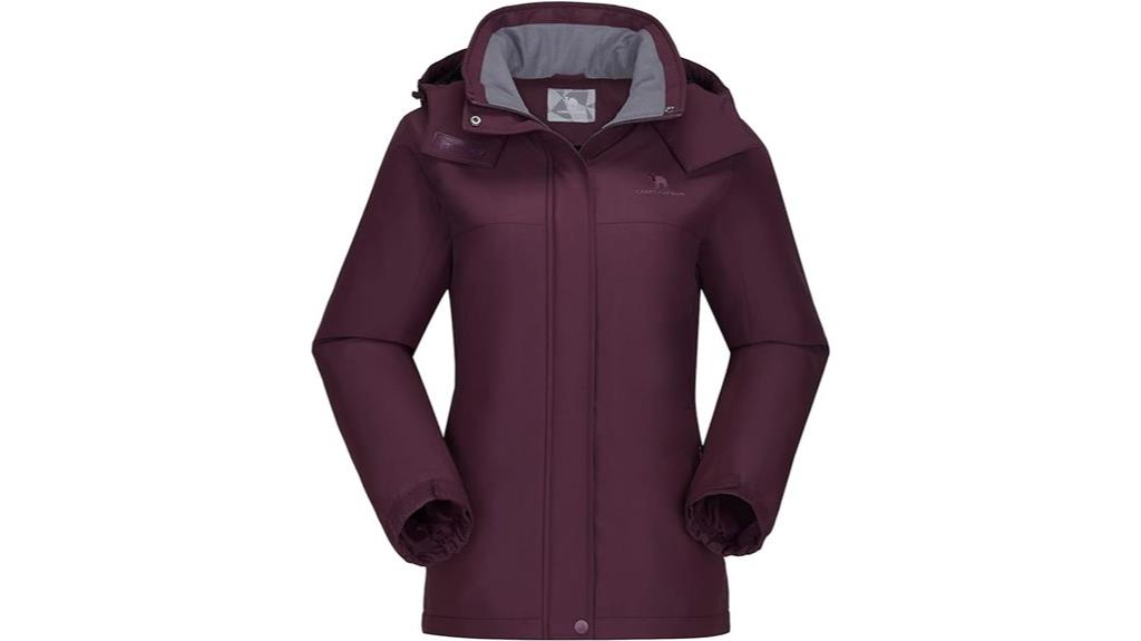 women s winter ski jacket