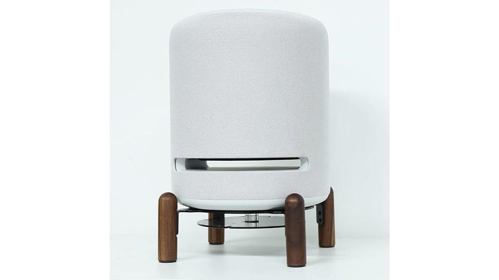 wood desk stand for echo