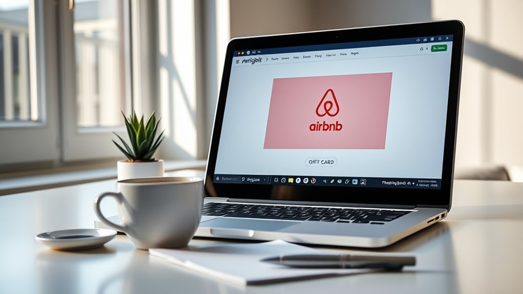 airbnb gift card options