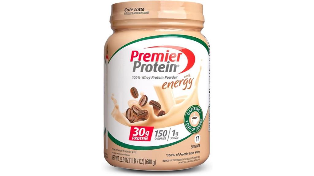 coffee flavored protein powder