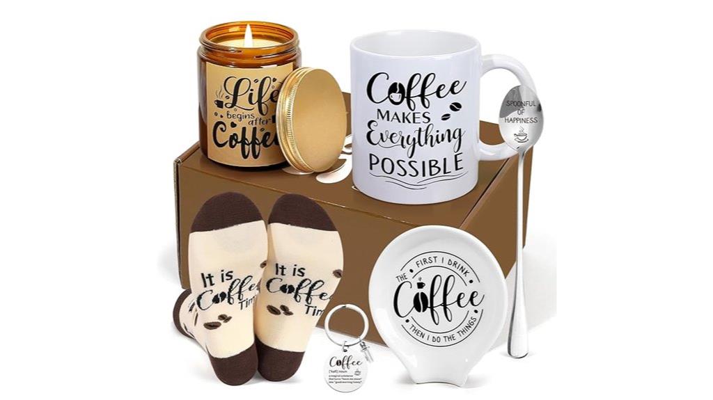 coffee gift basket set