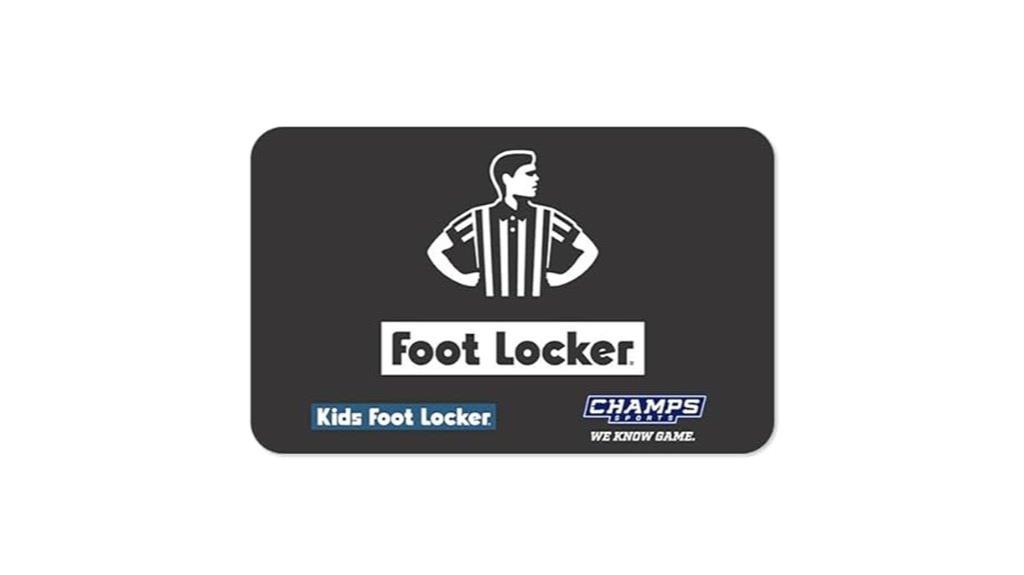 digital shoe store gift card