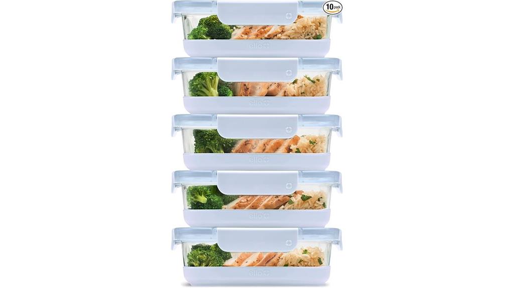 duraglass 10 pack meal containers