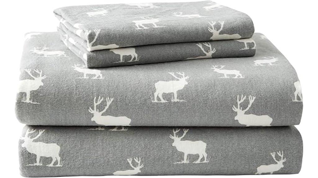 eddie bauer queen flannel bedding