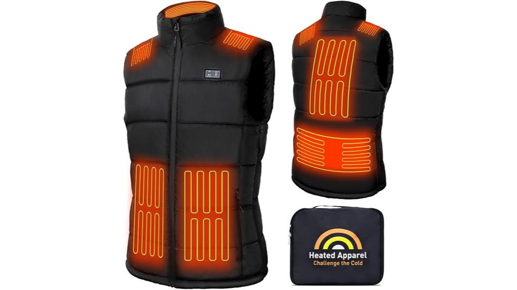 electric heated clothing vest