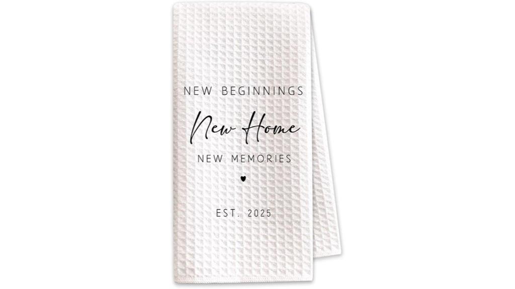 homewarming kitchen towel set