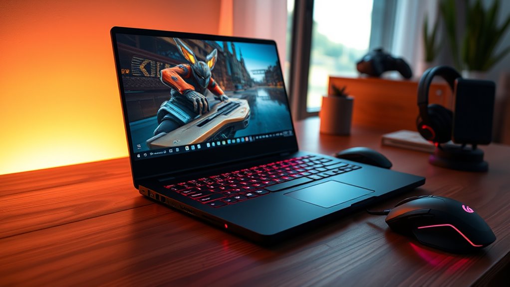 key gaming laptop features