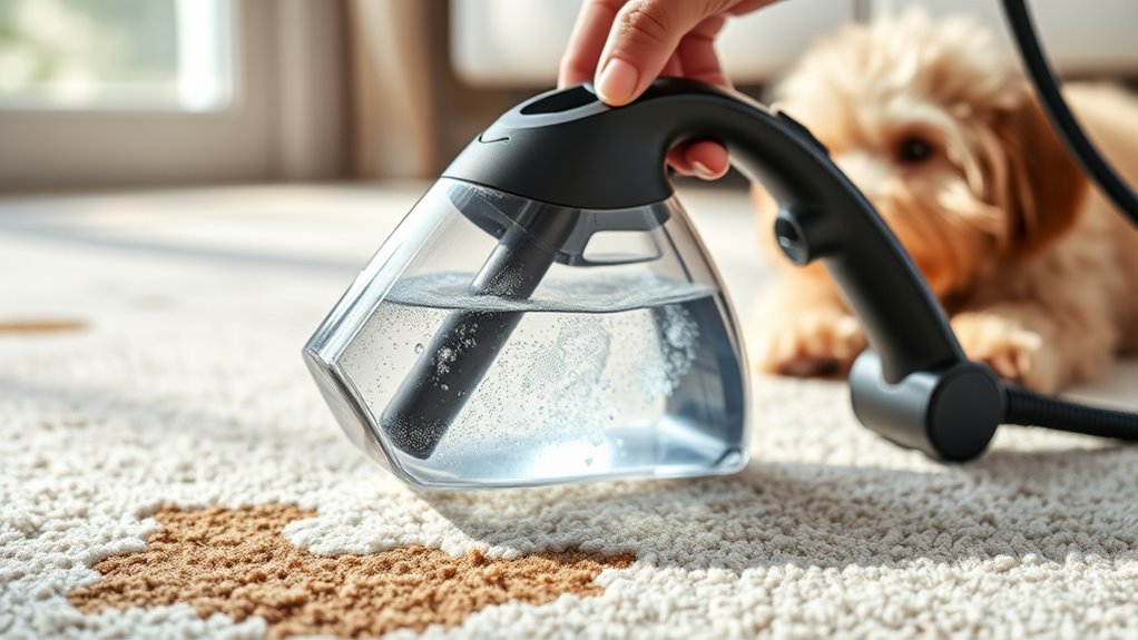 pet stain removal considerations
