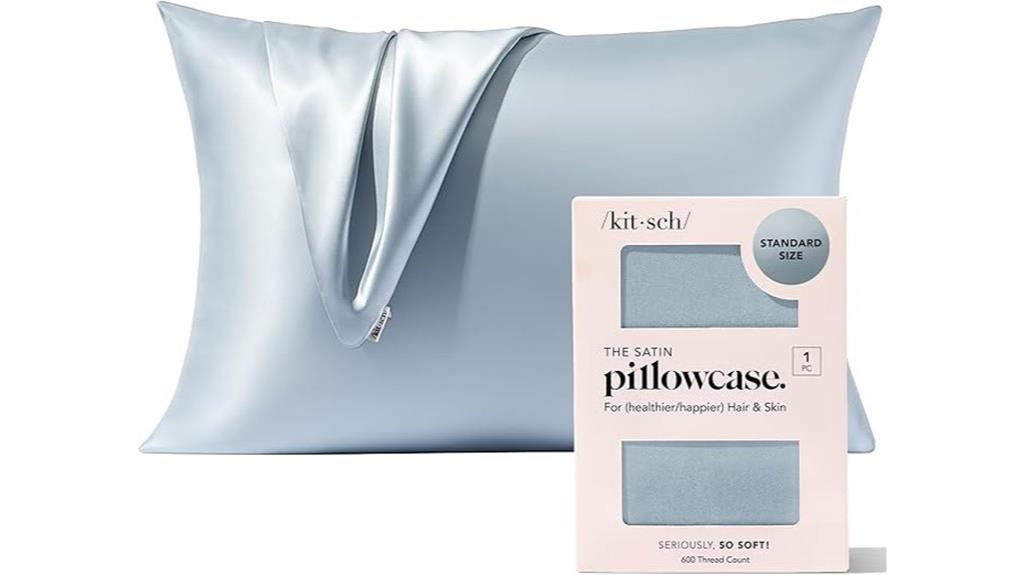 silky zippered pillowcase for hair