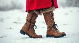 stylish waterproof snow boots