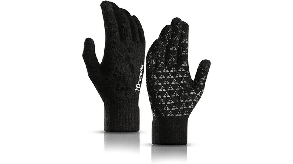 trendy winter gloves for