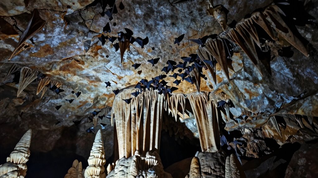 bats seasonal cave activities