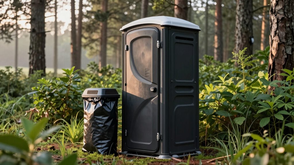 camping toilet selection criteria