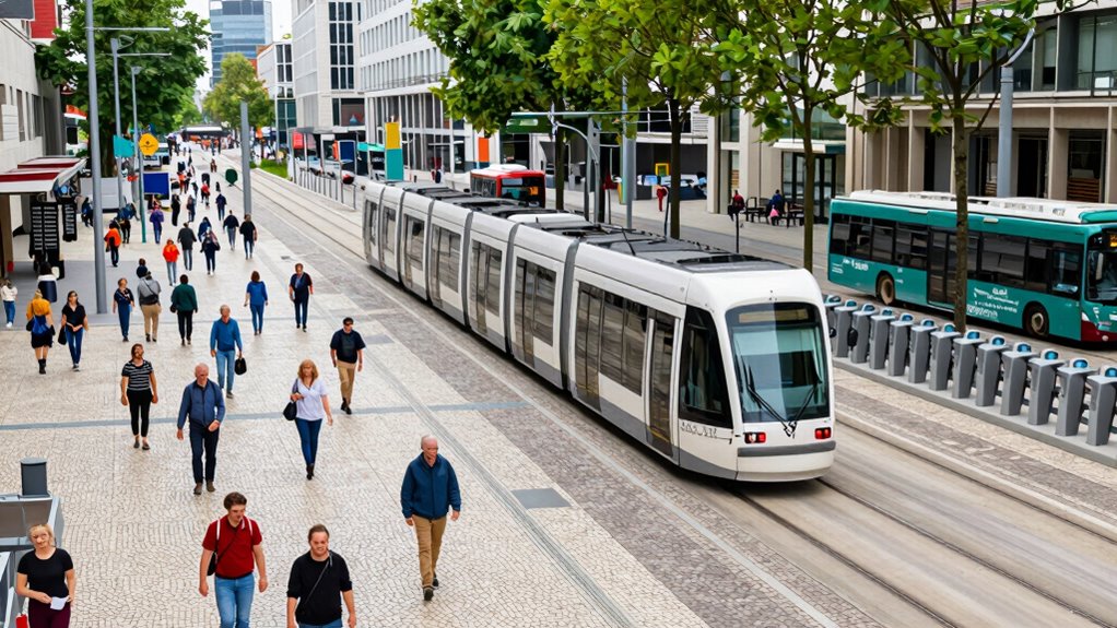 car free urban transit excellence