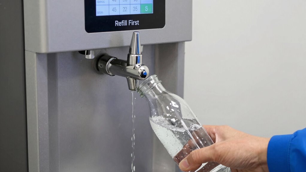 check water quality regularly