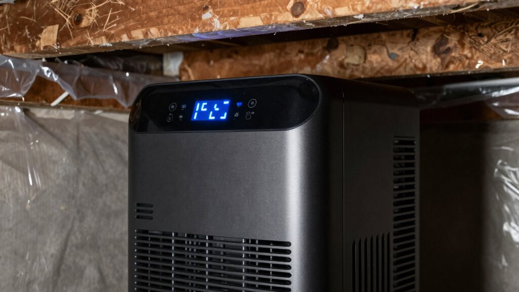 choosing effective crawl space dehumidifier