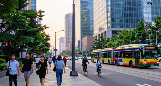 combine walking and transit