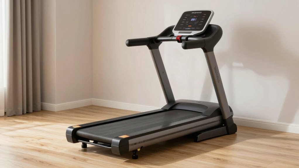 compact foldable quiet treadmill