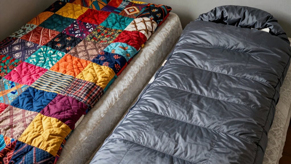 comparing warmth of quilts