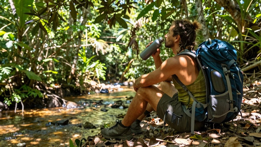 conserve water during adventures