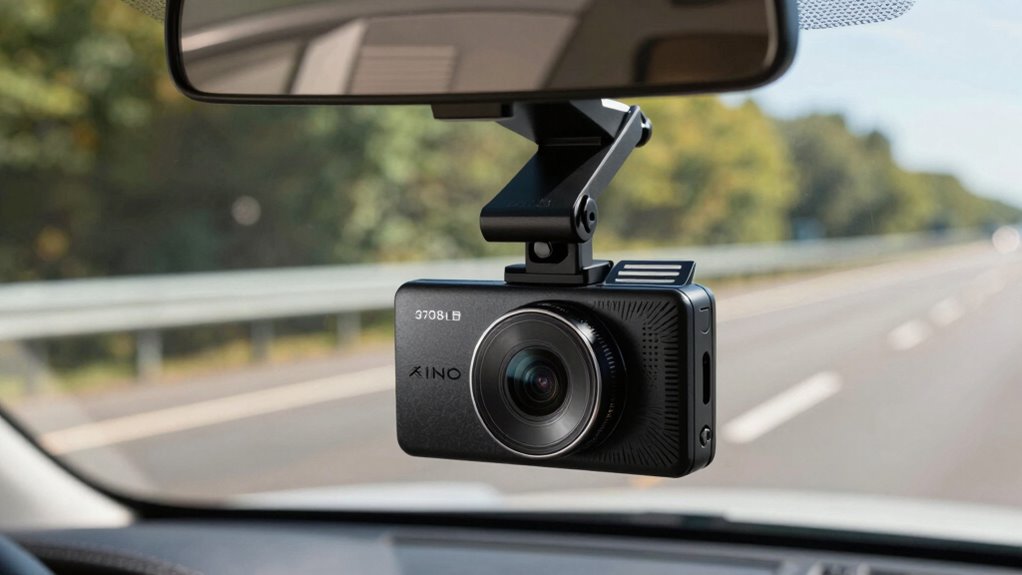 dash cam storage heat mounting