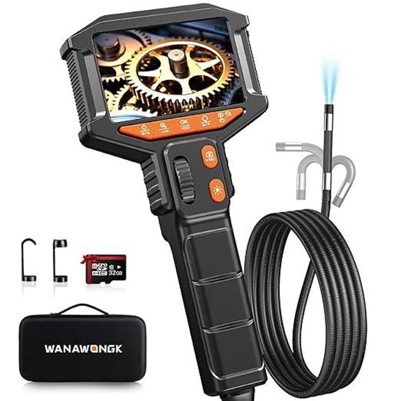 dual axis inspection camera
