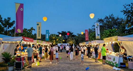 eco friendly festival attendance