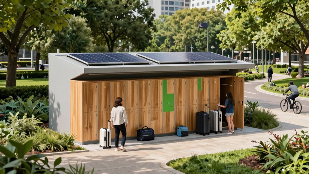 eco friendly luggage storage options