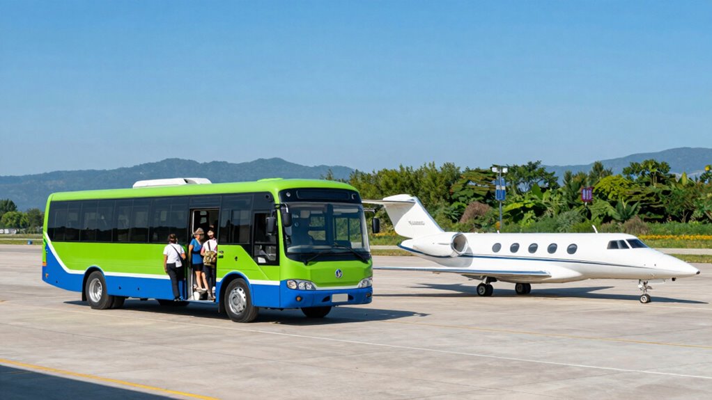 eco friendly shared electric shuttles