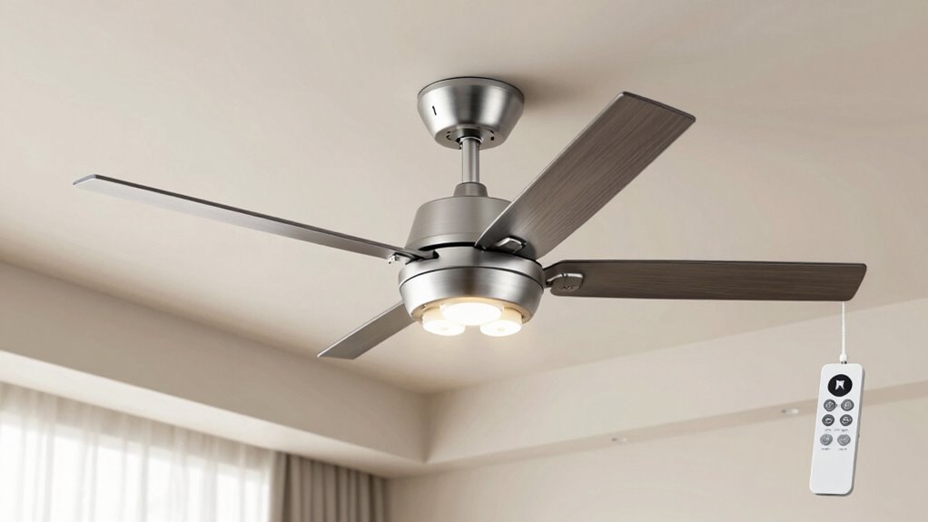 energy saving remote ceiling fan