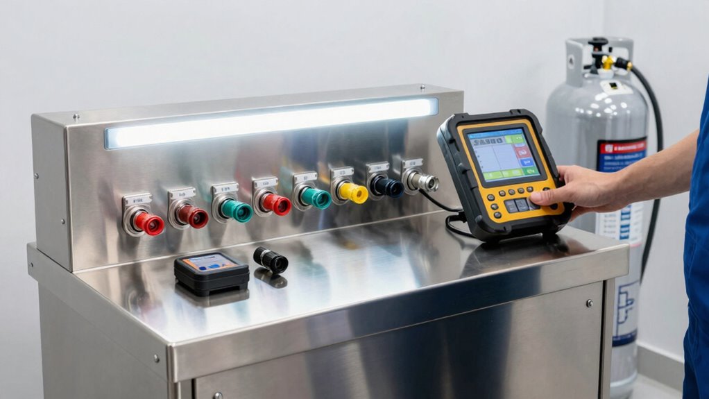 gas monitor bump test considerations