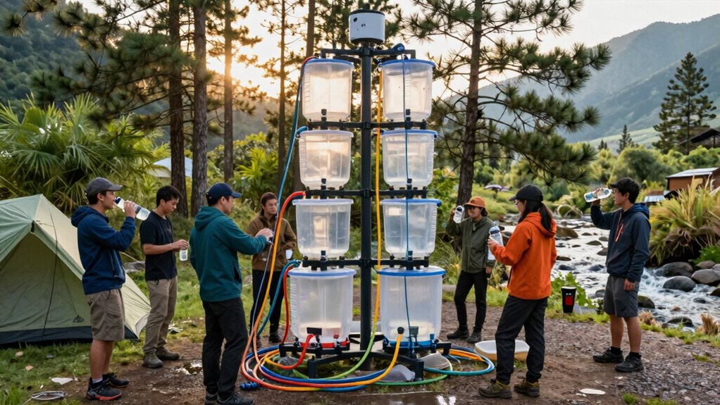 group camping water filtration