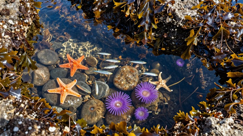 handle tide pools gently