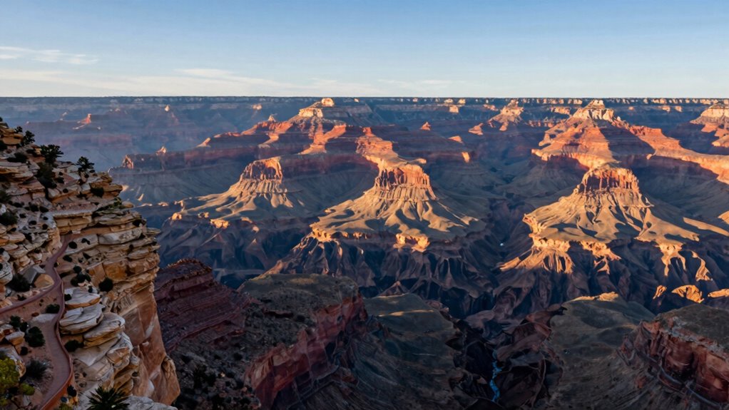 hidden viewpoints for peaceful exploration